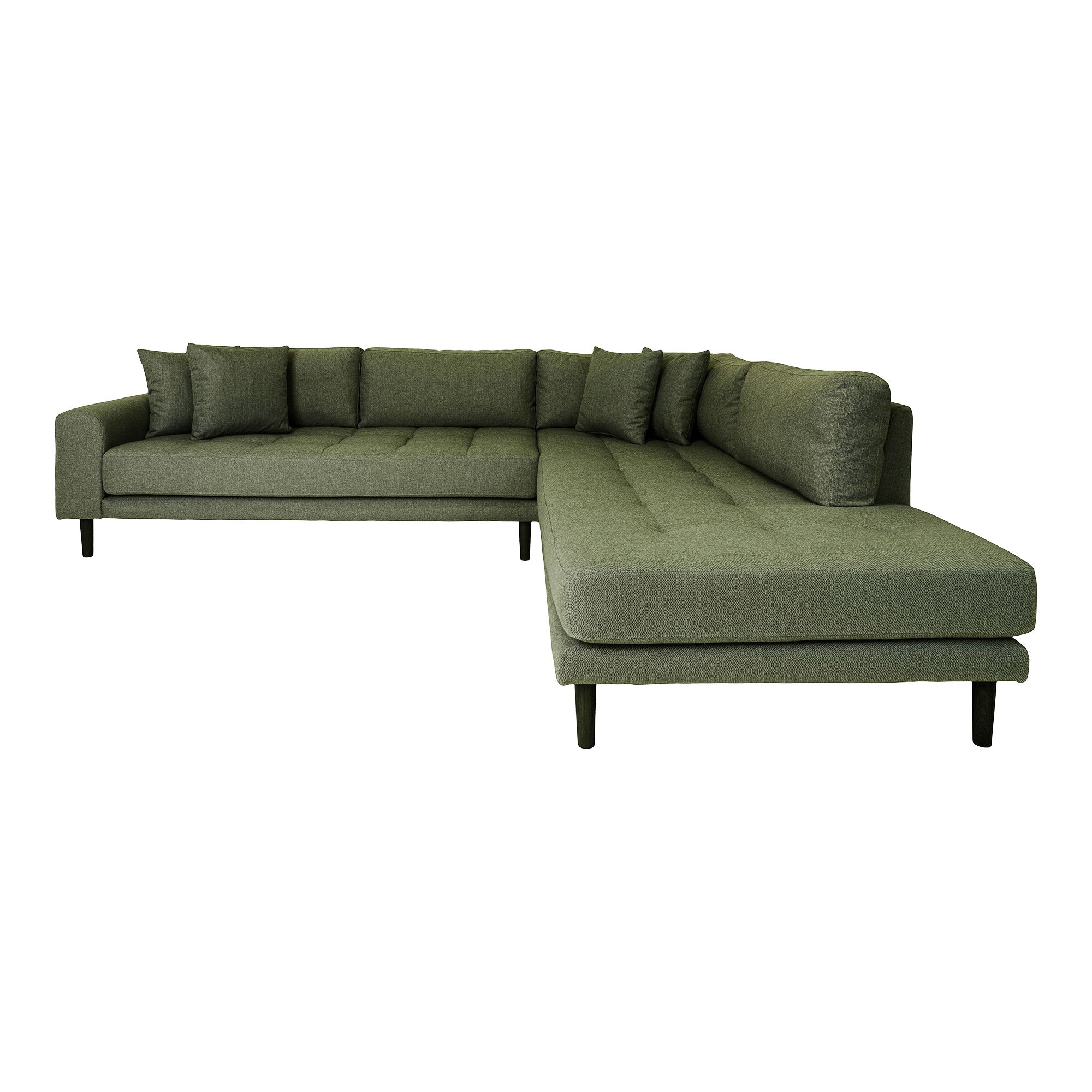 Lido Hjørnesofa Olivengrøn