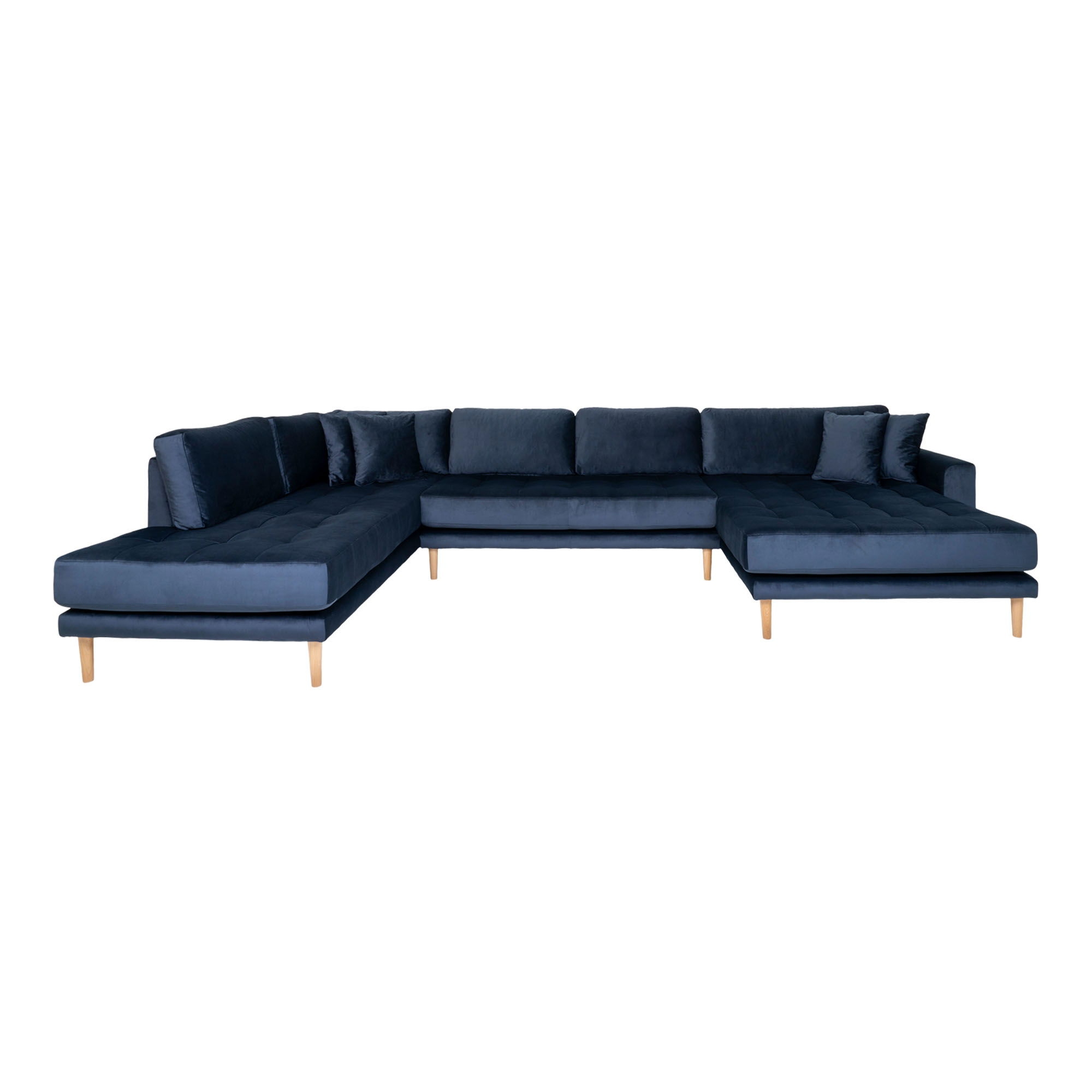 Lido Sofa Mørkeblå Velour