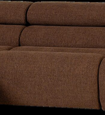 Loungesofa Woood Novi Venstrevendt Chaiselong Boucl Mokkabrun 300x173 Med Justerbar Nakkestøtte