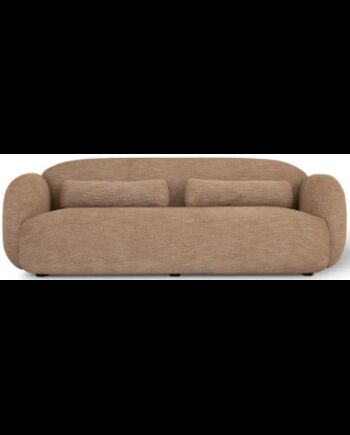 Luusar Personers Sofa Polyester Træ B233 Lysebrun