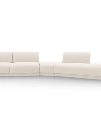 Micadoni Miley Pers Modulær Sofa Højre Beige Boucl