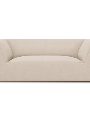 Micadoni Ruby Sofa Sæder Beige Stof Sort Plast