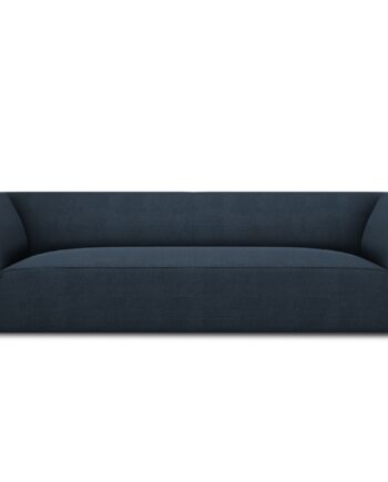 Micadoni Ruby Sofa Sæder Blå Stof Sort Plast