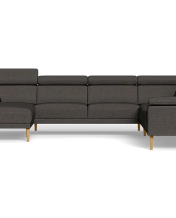 Michigan Hjørnesofa Med Chaiselong Antracit :338