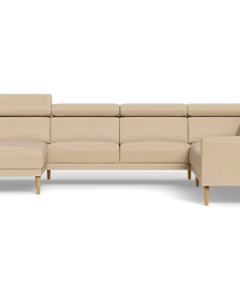 Michigan Hjørnesofa Med Chaiselong Beige :338