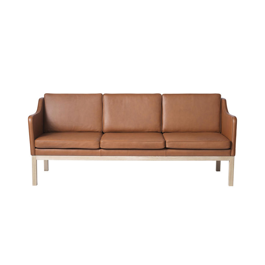 Mk46 Sofa Pers Cognac Læder