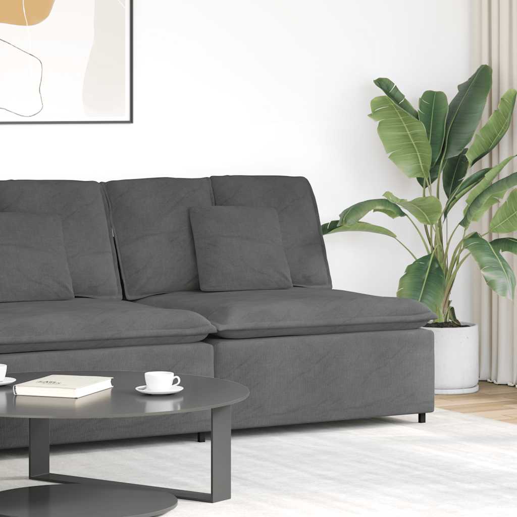 Modulopbygget Sofacentermodul Med Hynder 100 Lys Grågrøn End Sofa
