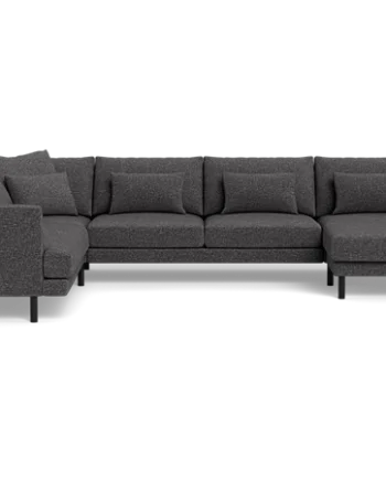 Noelle Hjørnesofa Med Chaiselong Grå :331