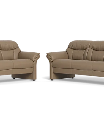 Nordisk Komfort Chicago 2125  Pers Sofa Cognac