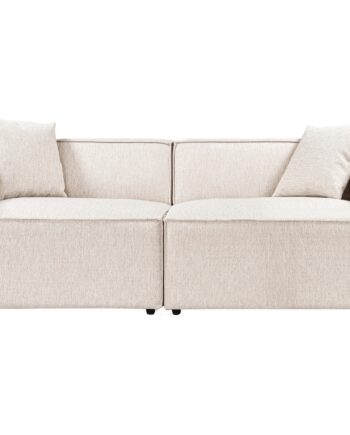 Nordvrk Lora Pers Sofa Brun Stof