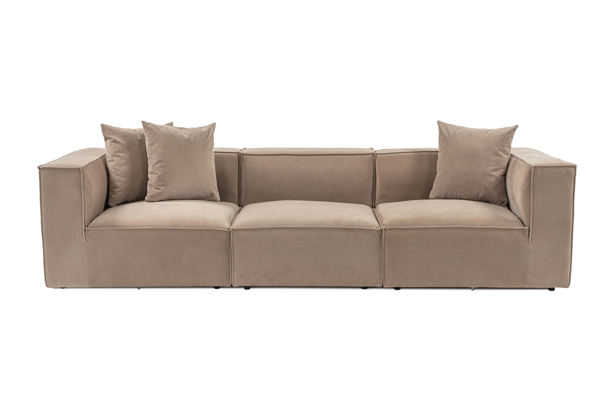 Nordvrk Sora Pers Sofa Cappuccino Stof