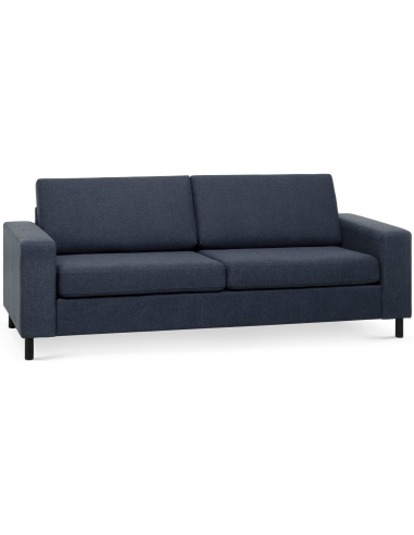 Panset Personers Sofa Polyester B218 D81 Sort Blå