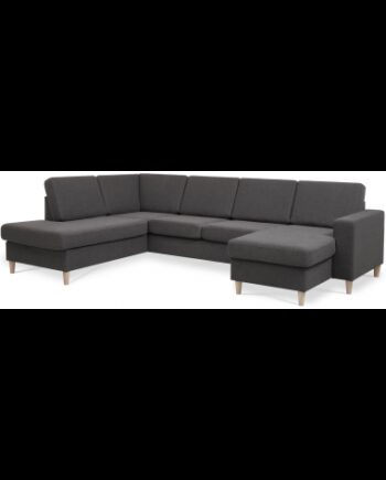 Panset Sofa Polyester B295 D197 Natur Antracit