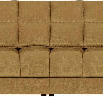 Personers Lounge Sofa Woood Second Date Gylden Polyesterstof