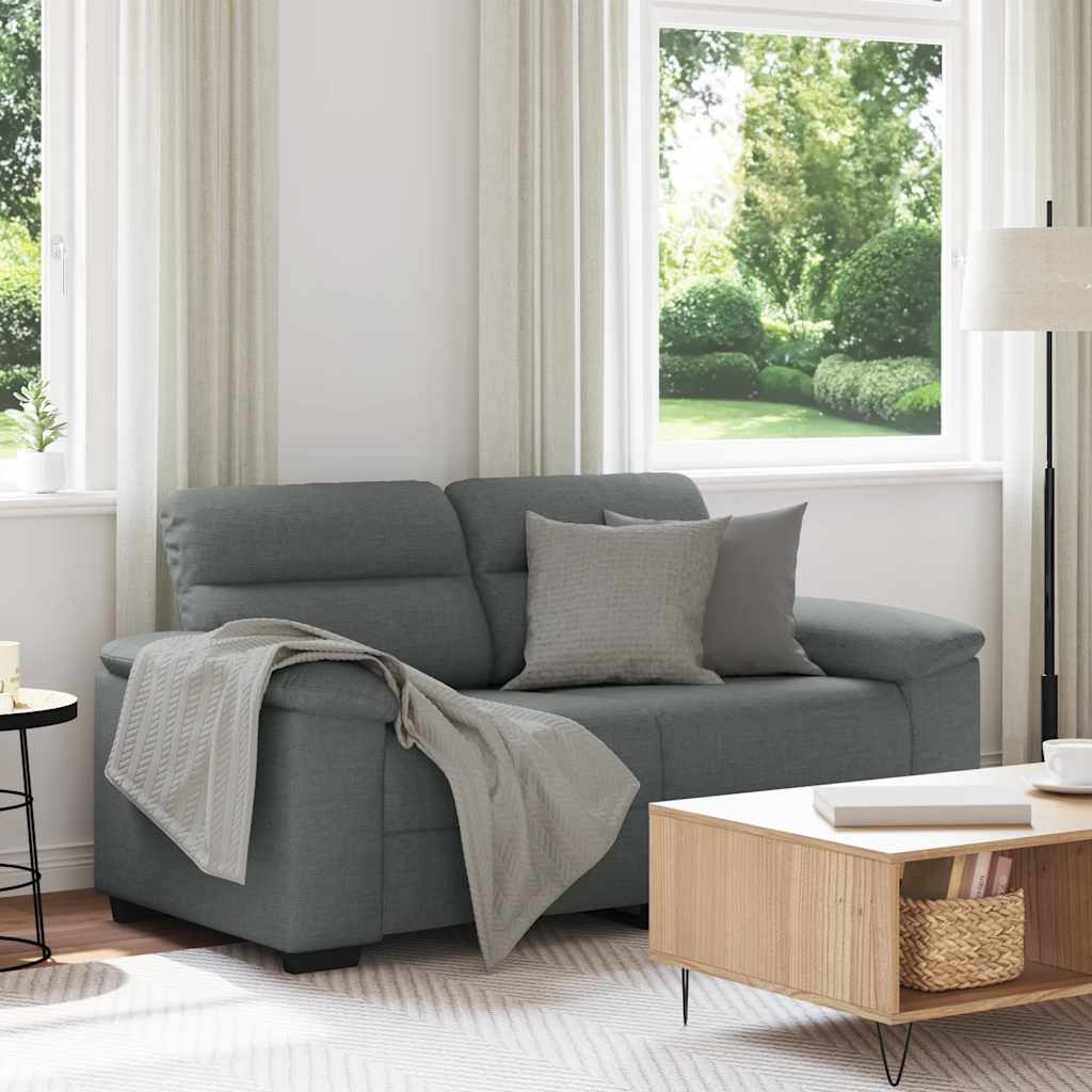 Personers Sofa 160x81x84 Stof Mørkegrå