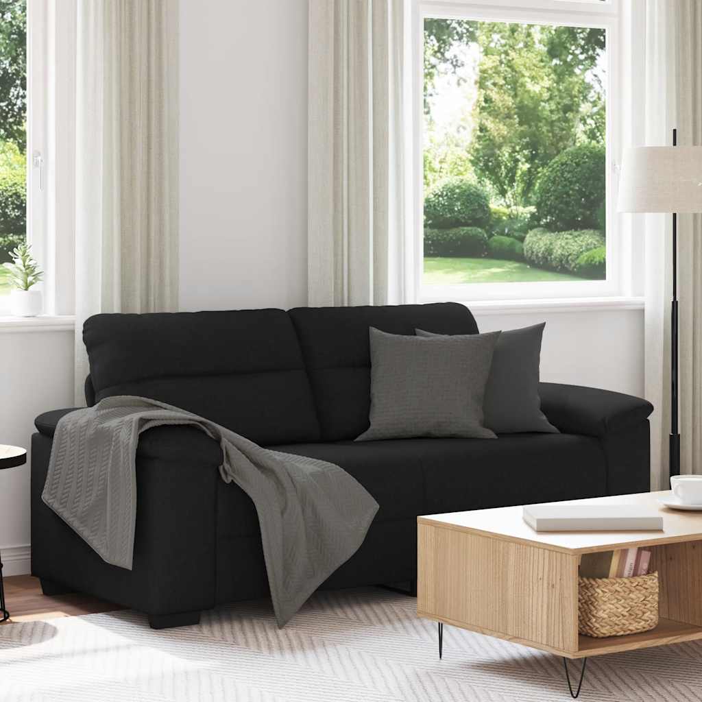 Personers Sofa 180x81x84 Stof Sort