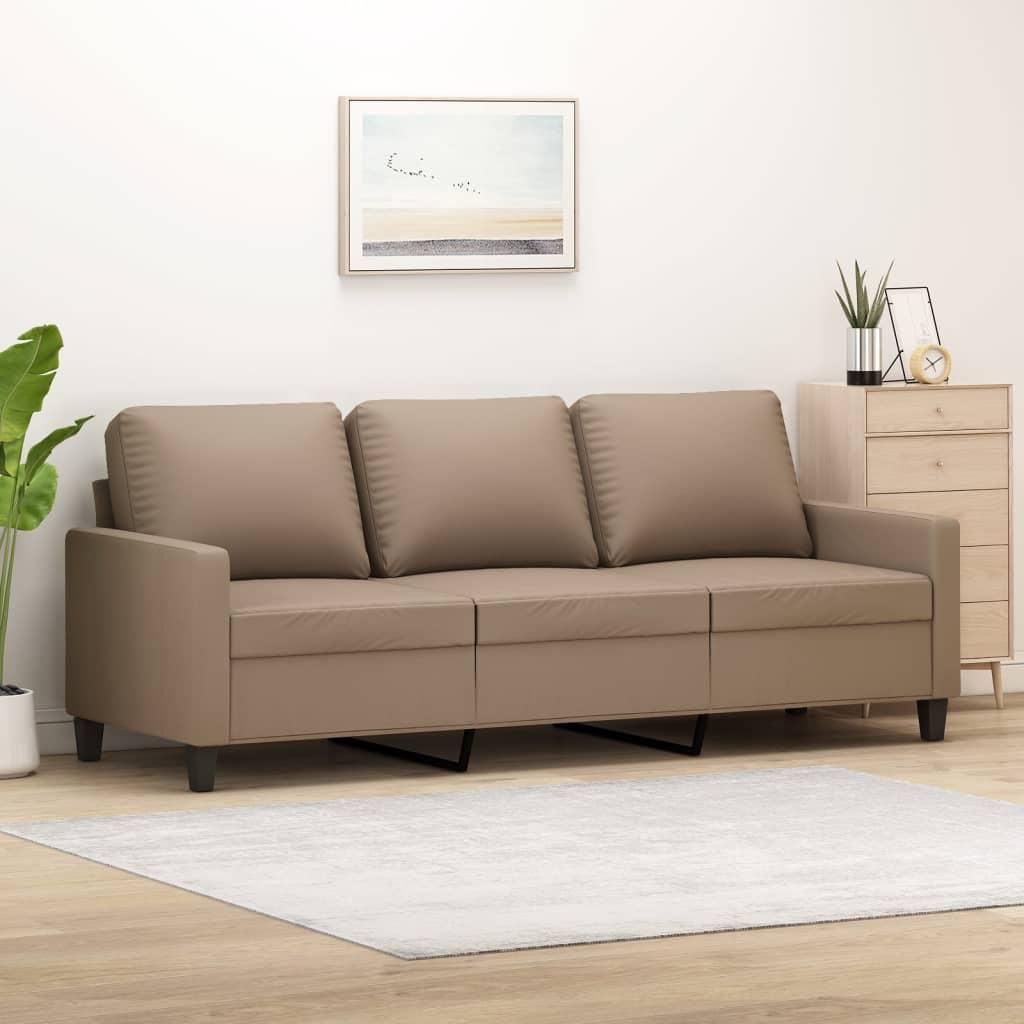 Personers Sofa 198 Kunstlæder Cappuccino