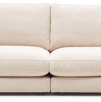 Personers Sofa Kave Home Gala Beige Tekstureret Chenille