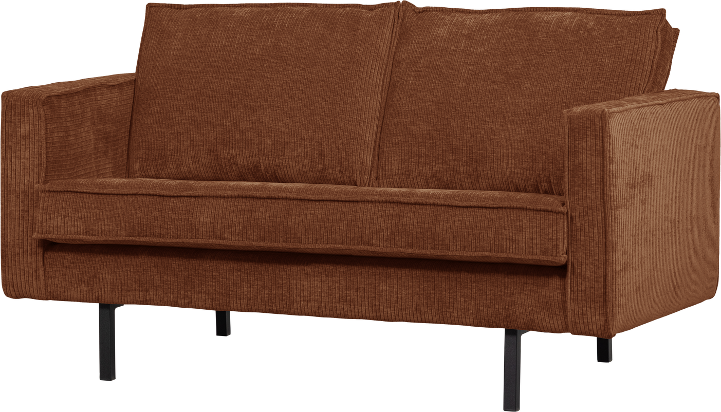 Personers Sofa Loveseat Woood Rodeo Rustbrun Ribstof 150 100 Polyester Martindale 000