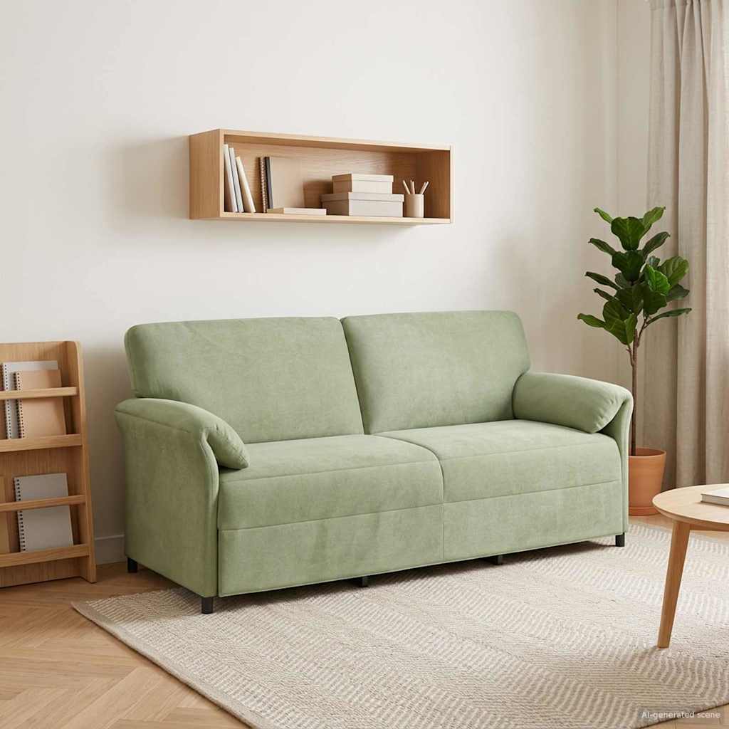 Personers Sofa Lys Grøn 198 Fløjl