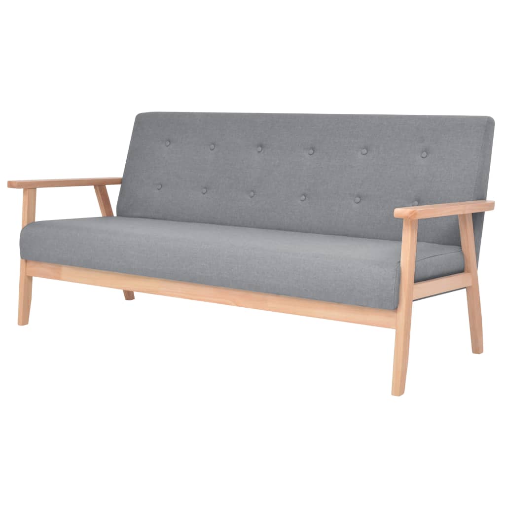 Personers Sofa Stof Blå Sædet