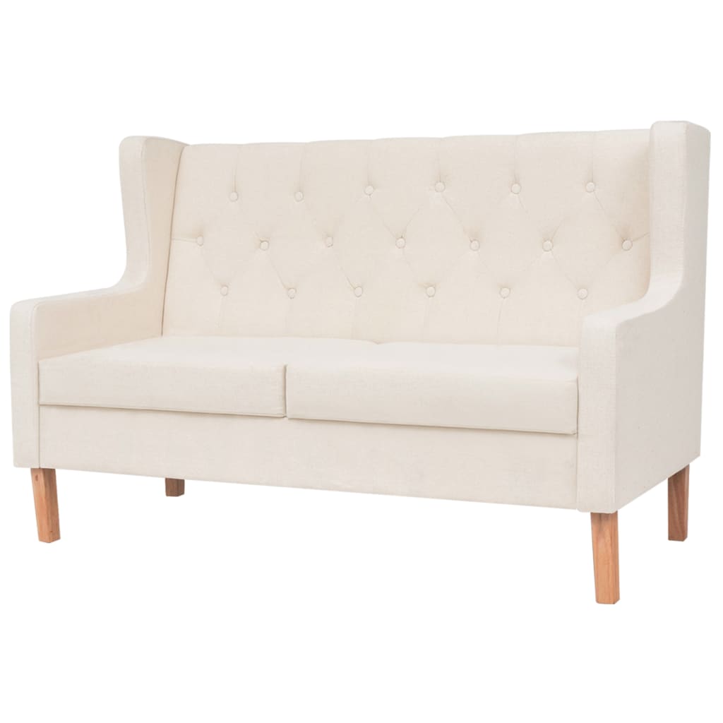 Personers Sofa Stof Cremefarvet Personers Personers