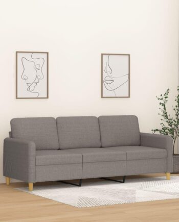 Personers Sofa Stof Gråbrun 198