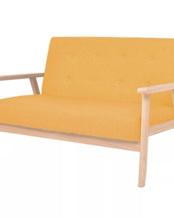Personers Sofa Stof Gul
