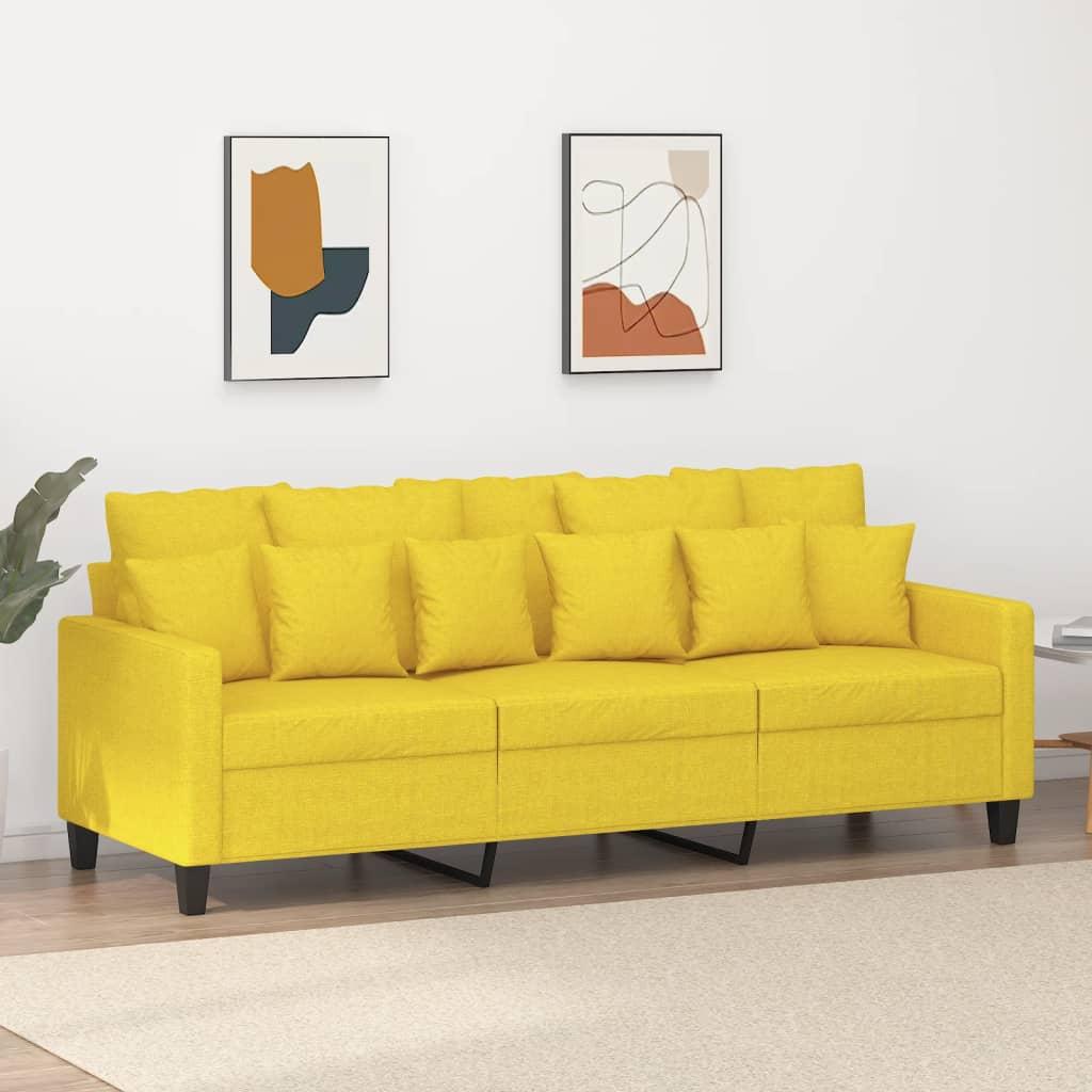 Personers Sofa Stof Lysegul 198