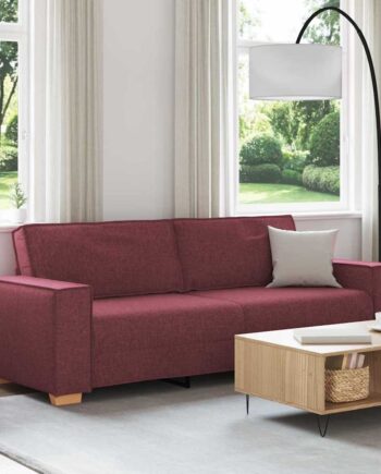 Personers Sofa Vinrød 180 Stof