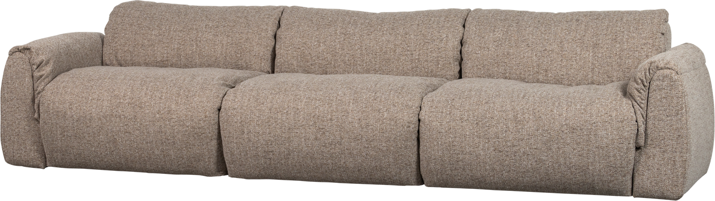 Personers Sofa Woood Baggy Brun Melange Orari Stof B319