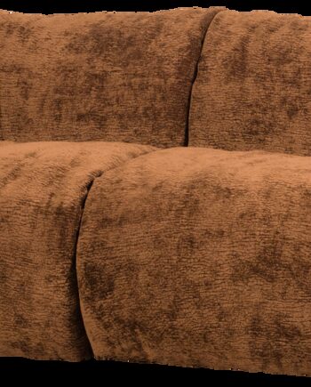 Personers Sofa Woood Baggy Chenille Brun 228 Polyester
