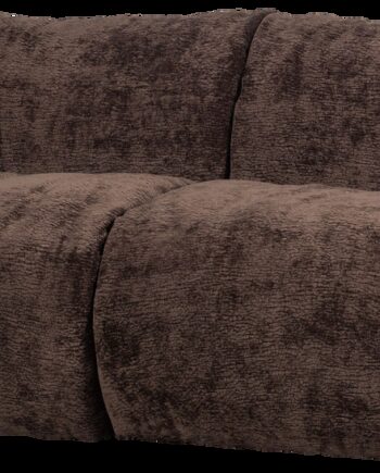 Personers Sofa Woood Baggy Mørkebrun Chenille 100 Polyester B228