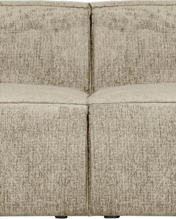 Personers Sofa Woood Bean Creme Polyester Velvet 246 Bred