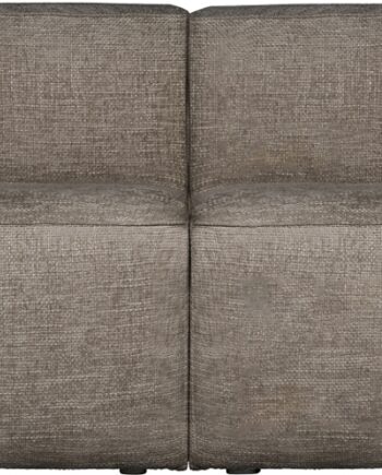 Personers Sofa Woood Exclusive Bean Travertin Melange Polyesterstof 73x246x96