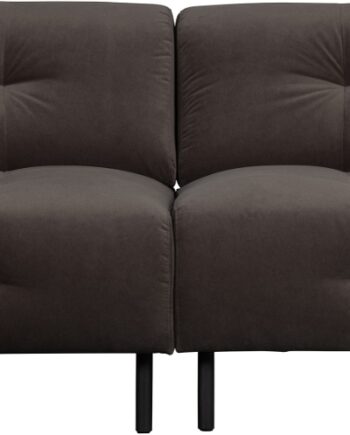 Personers Sofa Woood Exclusive Lloyd Grå Vasket Fløjl 245x90x75
