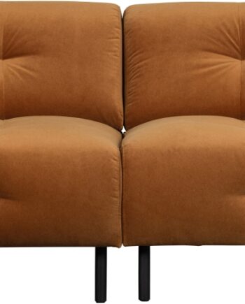 Personers Sofa Woood Exclusive Lloyd Loma Fløjl Lysebrun H75b90l245