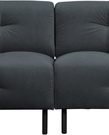 Personers Sofa Woood Exclusive Lloyd Mørkegrå Loma Vasket Fløjl 245 Bred