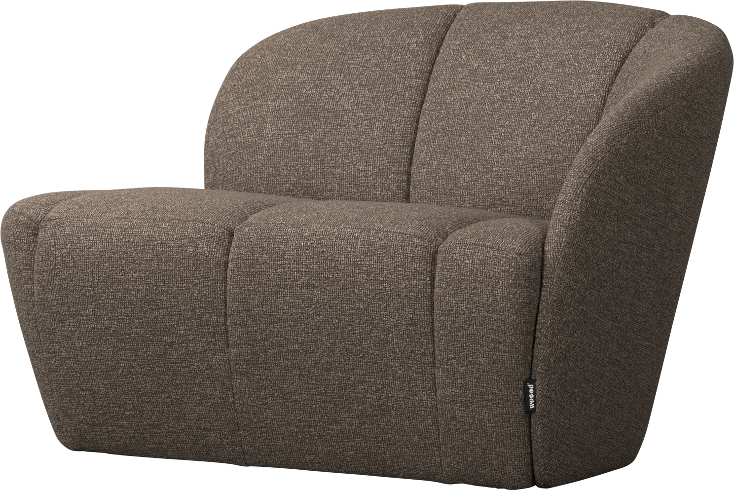 Personers Sofa Woood Mojo Beige Boucl Højre 112x77