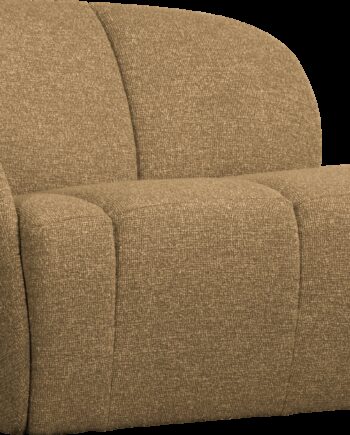 Personers Sofa Woood Mojo Brunmeleret Boucl Venstrevendt B112xd77 Fast Polstring 100 Polyester