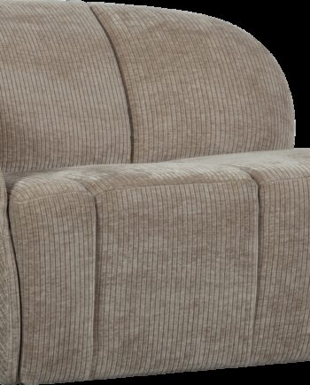 Personers Sofa Woood Mojo Kompakt 112 Ribstof 100 Polyester Mørk Sand