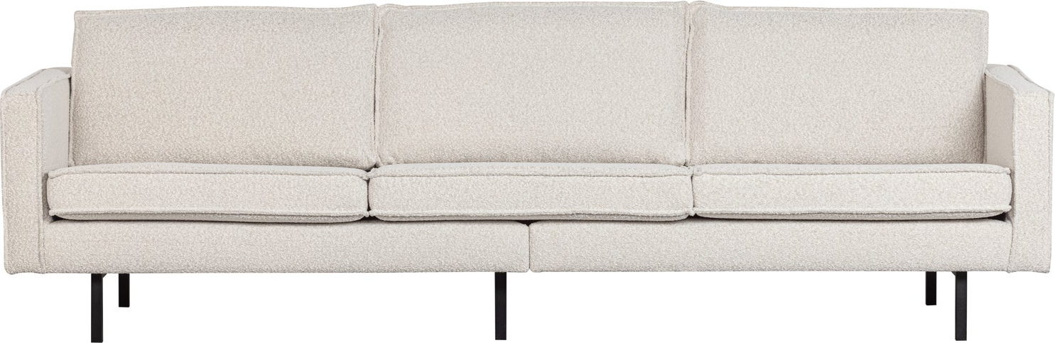 Personers Sofa Woood Rodeo Boucl Natur 277 Fast Siddekomfort Metalben