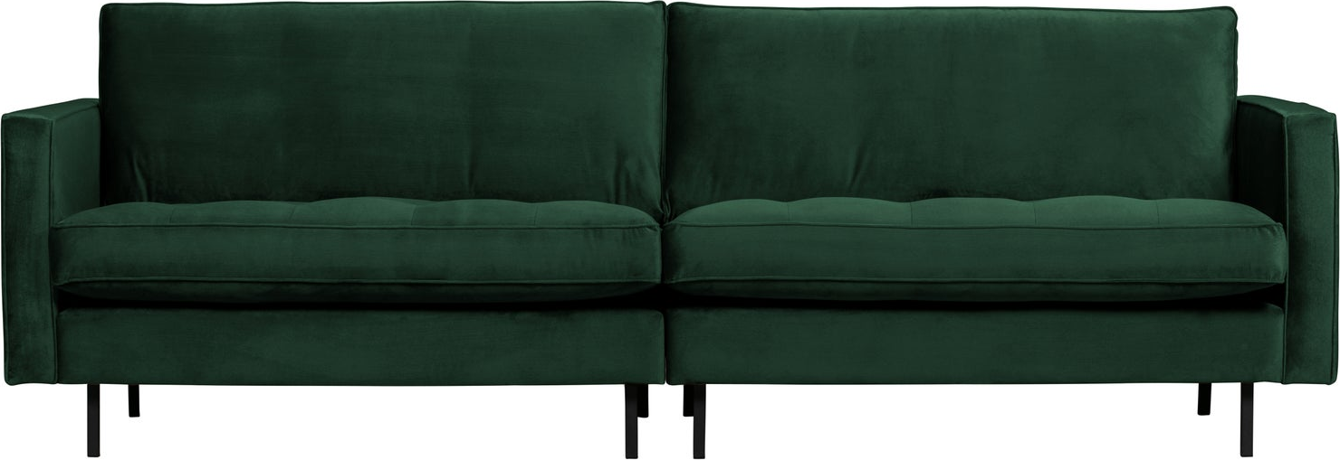 Personers Sofa Woood Rodeo Classic Skovgrøn Velour H83 B275 D88