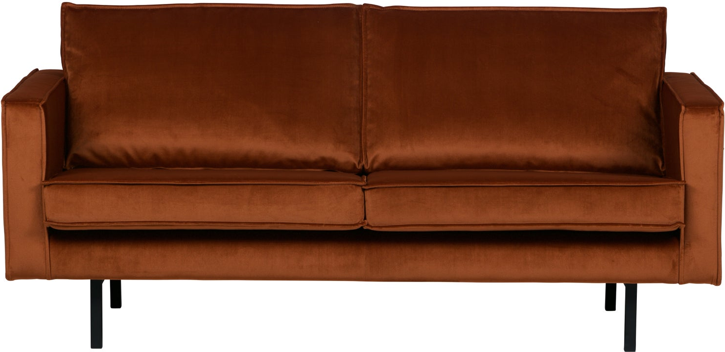 Personers Sofa Woood Rodeo Rust Jarra Fløjl Velour 190 Højben