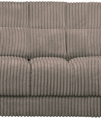 Personers Sofa Woood Second Date Fløjl Polyester Mudder 316x99x78