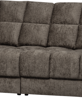 Personers Sofa Woood Second Date Gråt Velour 226x99