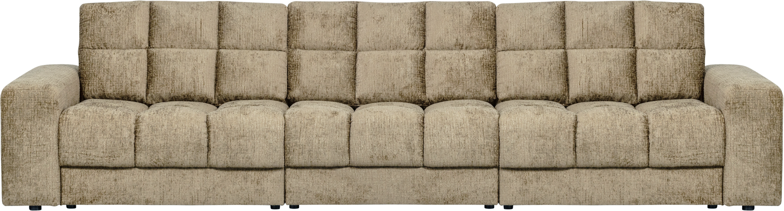 Personers Sofa Woood Second Date Lysegrå Velour H78xb316xd99