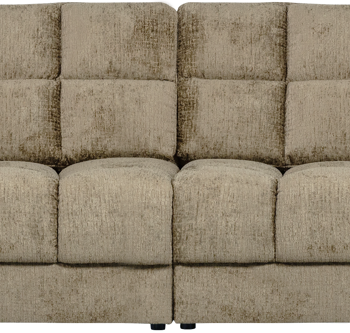 Personers Sofa Woood Second Date Lysegrå Velour Polyester L406 B99 H78