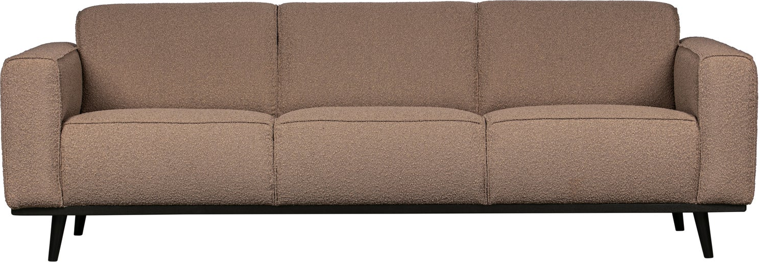 Personers Sofa Woood Statement Boucl Nougat 230 Fjedrende Sæde Høj Slidstyrke