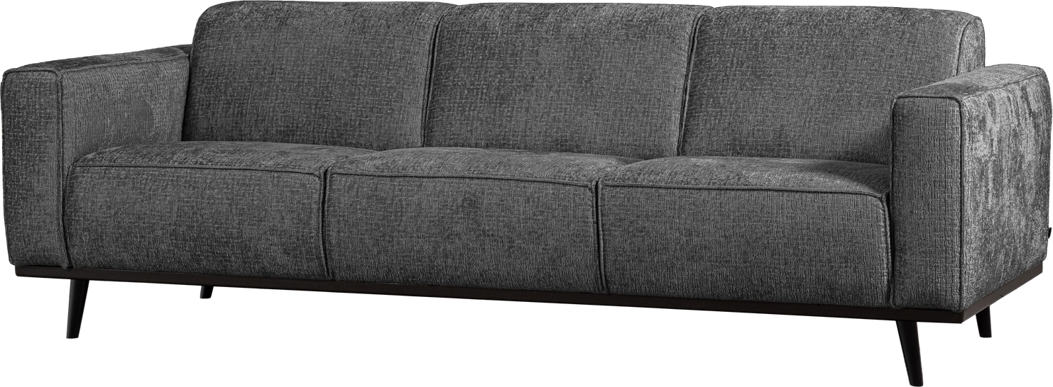 Personers Sofa Woood Statement Ferra Velour Grå Mountain 230 Høj Siddekomfort